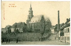 07712 Oederan 1906 Teichplan Brück & Sohn Kunstverlag