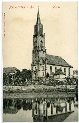 08079 Neugersdorf 1906 Kirche Brück & Sohn Kunstverlag