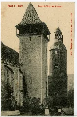 08860 Geyer 1907 Laurentiuskirche Mit Wachturm Brück & Sohn Kunstverlag