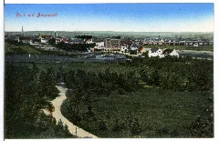 09551 Burgstädt 1908 Blick Auf Burgstädt Brück & Sohn Kunstverlag