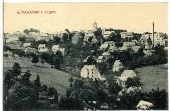 09663 Grünhainichen 1908 Blick Auf Grünhainichen Brück & Sohn Kunstverlag