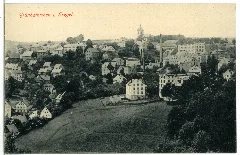 09665 Grünhainichen 1908 Blick Auf Grünhainichen Brück & Sohn Kunstverlag