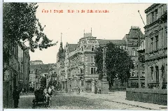 10771 Aue 1909 Bahnhofstraße Brück & Sohn Kunstverlag