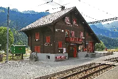 125 Arosa Express Bahnhof Molinis