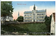 13409 Pockau 1911 Schule Brück & Sohn Kunstverlag