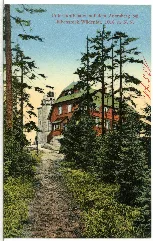 13571 Eibenstock 1911 Unterkunftshaus Auf Dem Auersberg Brück & Sohn Kunstverlag