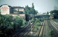 1984 West Berlin Steglitz Joachim Tiburtius Brücke