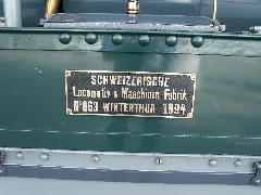 2004 07 07 Steam Tram Bern 15