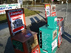 2007 Newspaper Boxes Munich 403998297