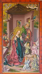 2012 11 13 Gelnhausen Annenaltar Linker Flügel 0685 88