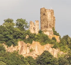 2013 08 20 Burg Drachenfels, Ansicht Aus Westen Img 0652