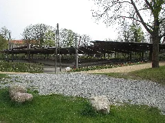 20150425 Xl 3890 Prenzlau Freilichtbuehne Vor 1955 Errichtet 1600 Sitzplaetzen Mit Mittelalterlicher Kulisse Seit 2003 Mit Ueberdachung
