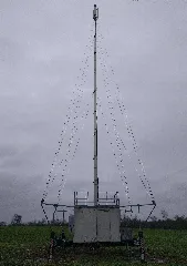 2020 01 08 Mobile Radio Trailer Telekom Seitenansicht