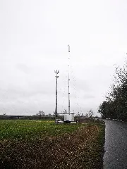 2020 01 08 Mobile Radio Trailer Und Mobilfunkmast Telekom