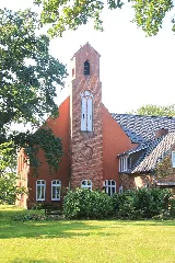 2020 09 14 Worpswede Hüttenbusch Kirche (5)