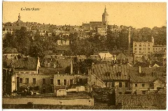 21906 Glauchau 1921 Blick Auf Glauchau Brück & Sohn Kunstverlag