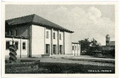 28394 Calau 1952 Stadthalle Brück & Sohn Kunstverlag