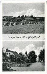 28411 Lampertswalde 1952 Blick Auf Lampertswalde Brück & Sohn Kunstverlag