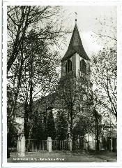 29280 Großräschen 1956 Katholische Kirche Brück & Sohn Kunstverlag