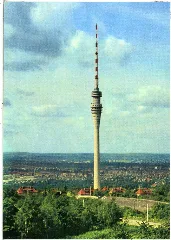 29985 Dresden 1971 72 Fernsehturm Brück & Sohn Kunstverlag