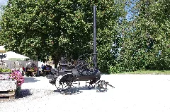 3Ème Salon Des Tracteurs Anciens Moulin De Chiblins 18082013 Locomobile Cassan