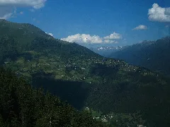 3394 Bellwald Viewed From Fiescheralp