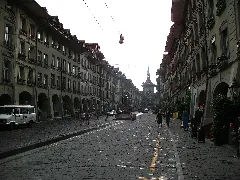 4583 Bern Simsonbrunnen Und Zytglogge Am Kramgasse