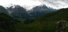 5376 5378 Grindelwald Mettenberg, Schreckhorn, Eiger, Mönch, Oberer Grindelwaldgletscher