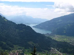 5879 Schynige Platte Abendberg Over Thunersee