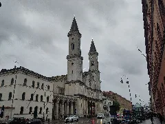 A Church Next To Lmu In Munich