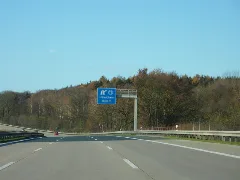 A4 (E 40) Bei Frankenberg Sachsen Geo.hlipp.de 6698