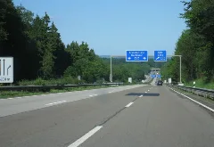 A48 Bei Kreuz 13 (A3) Geo En.hlipp.de 12172