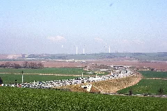 A71 Bei Heldrungen Kurz Vor Dem Basistunnel Durch Die Schmücke Panoramio