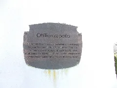 Aalen Beuren Ottilienkapelle Schild