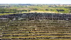 Aasen Agrivoltaics Solar Plant With Walls Of Vertical Bifacial Modules Near Donaueschingen Germany 6