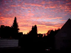 Abendrot Bünde