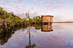 Abendstimmung Am Hohner See