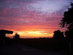 Abenrot Über Waldenrath Sunset On Waldenrath Panoramio