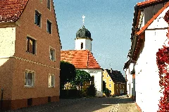 Absberg, Ritter Konrad Straße Und Christuskirche