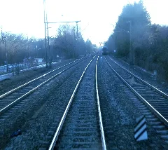 Abschnitt Bahnstrecke Moosach München