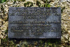 Absturz Invicta International Airways Flug 435, Denkmal 02 10