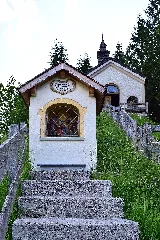 Achenkirch Achental Kreuzwegstation Mit Kalvarienbergkirche