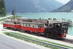 Achenseebahn Train At Seespitz Station