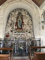 Adelzhausen, Lourdeskapelle, Innen (1)