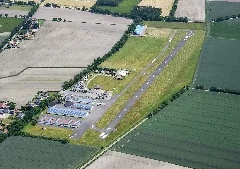 Aerial Image Of The Damme Airfield