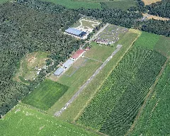 Aerial Image Of The Dankern Haren Airfield