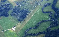 Aerial Image Of The Elsenthal Grafenau Airfield
