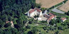 Aerial Image Of The Schloss Neuhaus In Ehrstädt (View From The South)