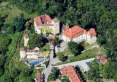 Aerial Image Of The Schloss Stetten (View From The East)