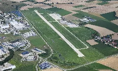 Aerial Image Of The Schwäbisch Hall Airfield